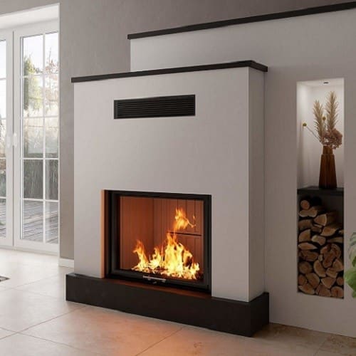 Holzeinsatz Spartherm Varia Sh 10,5 kW raumluftunabhängig Schiebetür