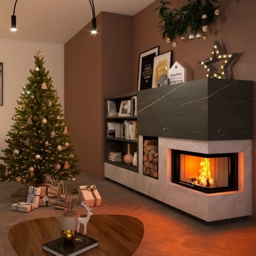Holzeinsatz Spartherm Varia 2R-62h 6,9 kW raumluftunabhängig