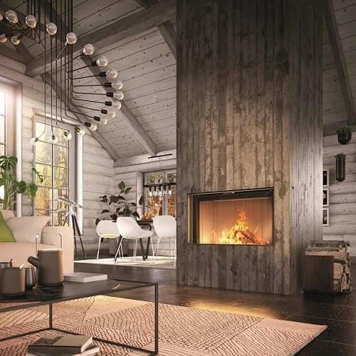 Holzeinsatz Spartherm Premium V-1V-87h 9,5 kW Schiebetür
