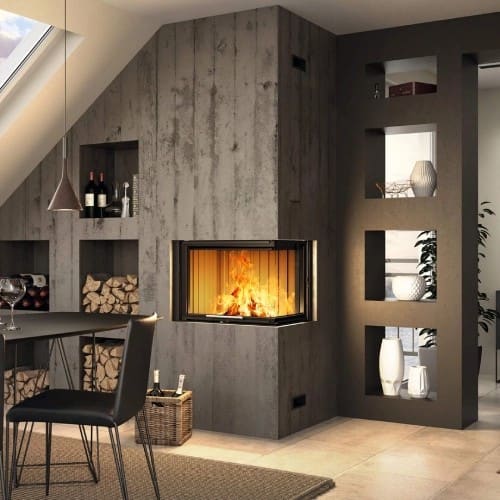 Holzeinsatz Spartherm Varia 2Rh H²O 10,4 kW Schiebetür, hydro