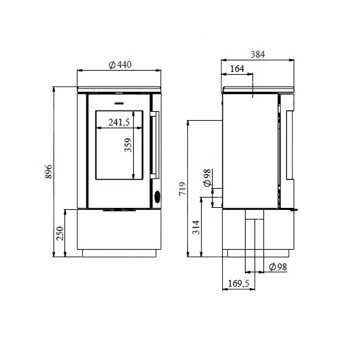 Holzofen Morsoe 7340 | 4,3 kW