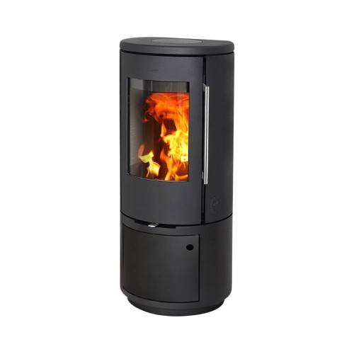 Holzofen Morsoe 7343 | 4,3 kW mit einem Fach zum Holzstapeln