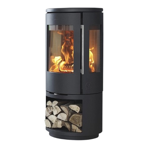 Holzofen Morsoe 7443 | 4,3 kW mit einem Fach zum Holzstapeln