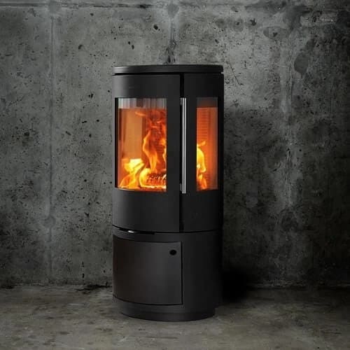 Holzofen Morsoe 7443 | 4,3 kW mit einem Fach zum Holzstapeln