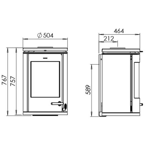 Holzofen Morsoe 7870 | 7,3 kW