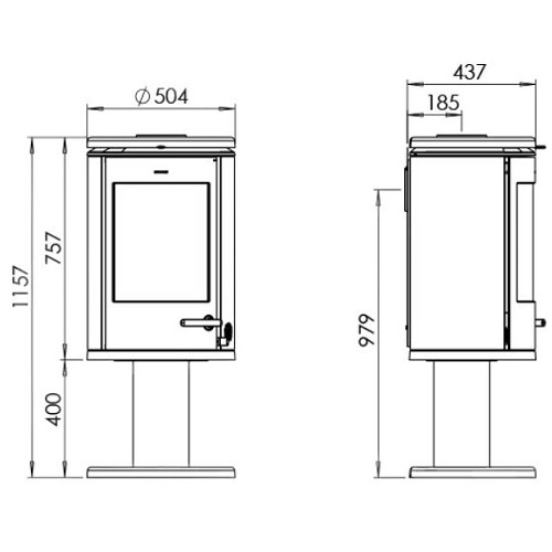Holzofen Morsoe 7948 | 7,3 kW