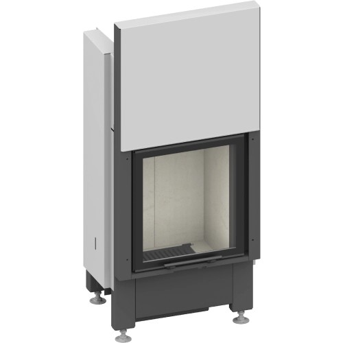 Holzeinsatz SCHMID Lina GT 45 h 7 kW Schiebetür