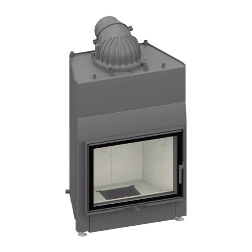 Holzeinsatz SCHMID Lina W 6751 s Drehtür 14,5k W Hydro