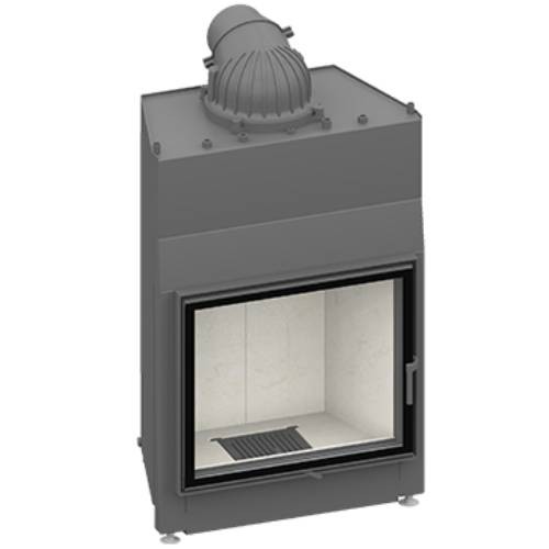 Holzeinsatz SCHMID Lina W 7363 s Drehtür 14,9 kW Hydro