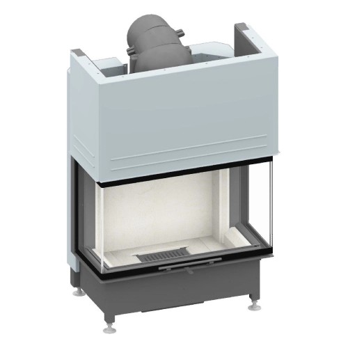 Holzeinsatz SCHMID Ekko U84(34) h 10,5 kW Schiebetür