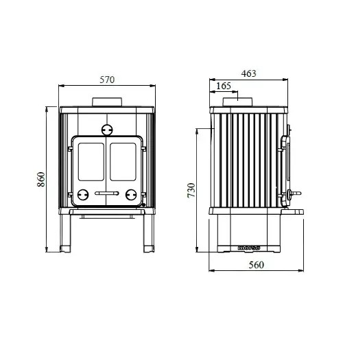 Holzofen Morsoe 1126 | 7,8 kW