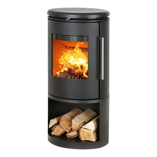 Holzofen Morsoe 6843 | 5,9 kW mit einem Fach zum Holzstapeln