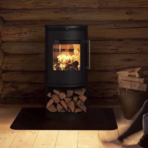 Holzofen Morsoe 6843 | 5,9 kW mit einem Fach zum Holzstapeln