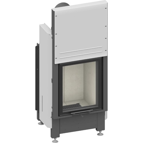 Holzeinsatz SCHMID Lina 45 h 7 kW Schiebetür