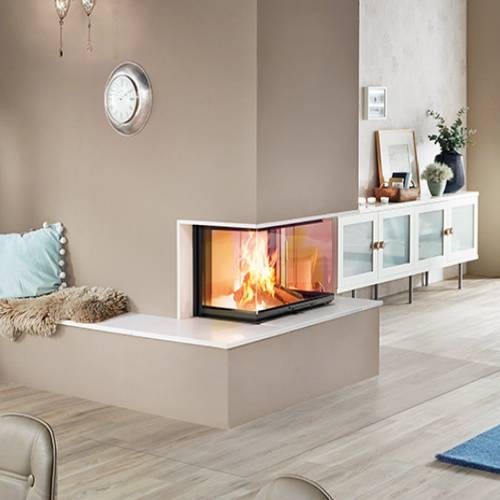 Holzeinsatz SCHMID Ekko U67(45) mit Drehtür 9 kW
