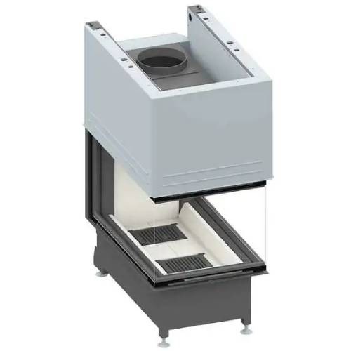 Holzeinsatz SCHMID Ekko U60(90) h - 14 kW verglast an 3 Seiten
