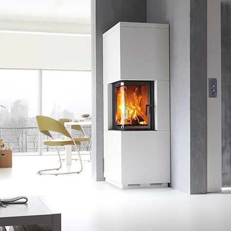 Holzeinsatz SCHMID Ekko 34(34) s Drehtür 7 kW