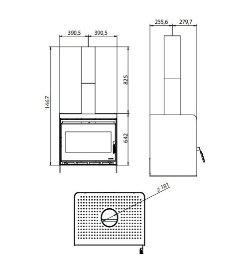 Holzofen Palazzetti Asia 80 | 12,4 kW