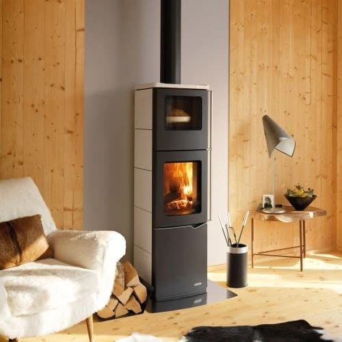 Holzofen PALAZZETTI Eva S 7 kW mit four