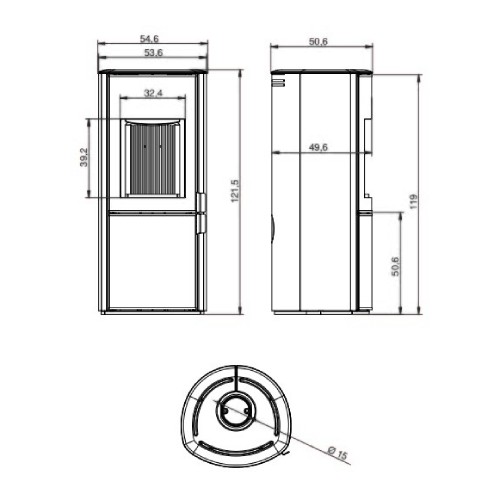 Holzofen Palazzetti Sofia 7 kW