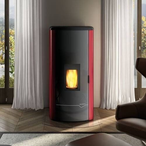 Ofen a Pellets Palazzetti Ecofire Mirella Idro 10 kW