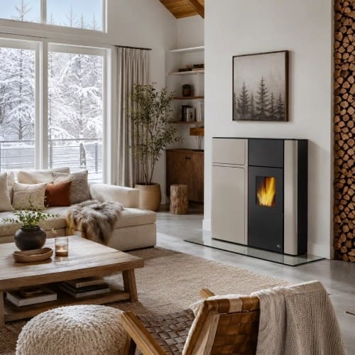 Pelletofen Royal Karyn Idro 14 | 14 kW wasserführend