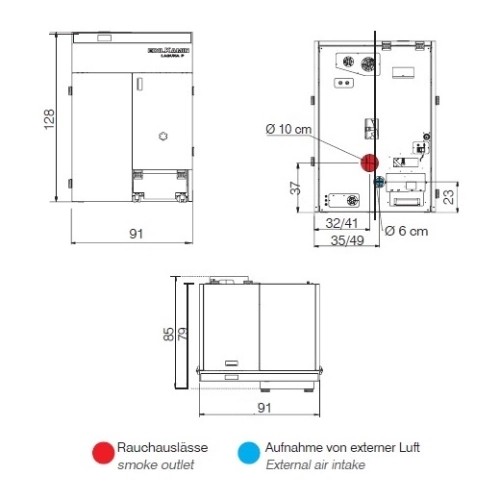 Pelletkessel Edilkamin Laguna2 P29 | 28,2kW