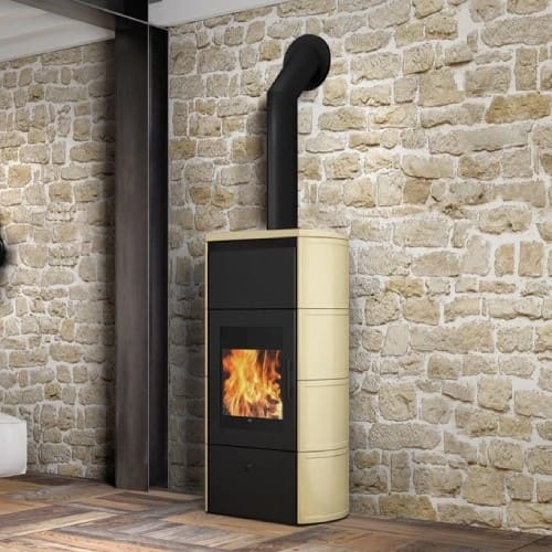 Holzofen Edilkamin Flamma 14 kW wasserführend