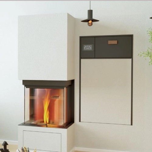 Holzeinsatz Austroflamm 57x38x52 S3 Duo Kamin hybride