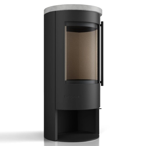 Holzofen Drooff Aprica 2 mit Oberplatte 6 kW