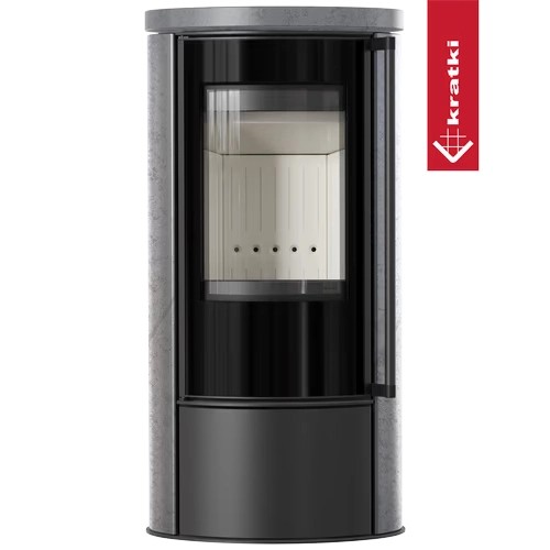 Holzofen Kratki Erik 5,5 kW mit oberer Platte aus Keramik