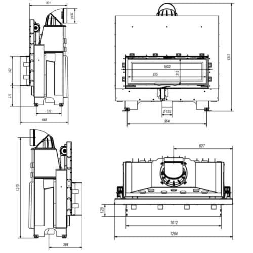 Einsatz Bois Fram 1/100 | 14 kW