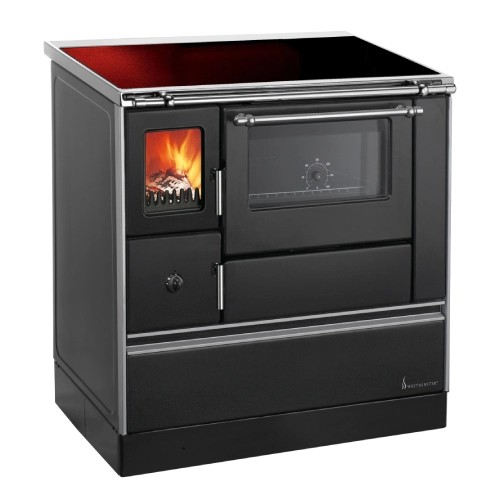 Holz-Küchenherd Westminster Ofen mit fester Brennstoffzufuhr K 76 F 90 | 7,6 kW