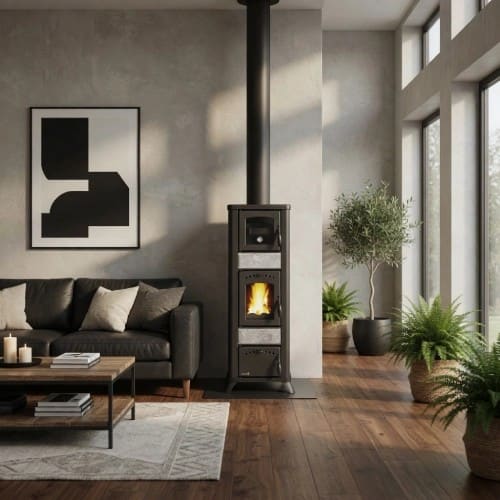 Holzofen Wamsler Romantik-B II Backfach 6 kW