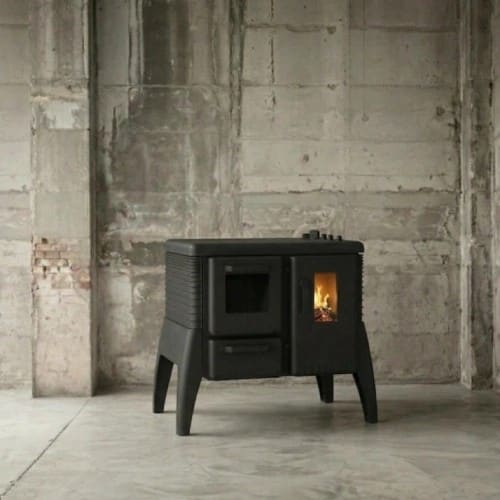 Holzofen Brunner Iron Dog 06 mit fonction gril 8 kW