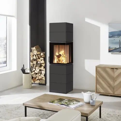 Holzofen Neocube S20 Black & White Edition 5,4 kW