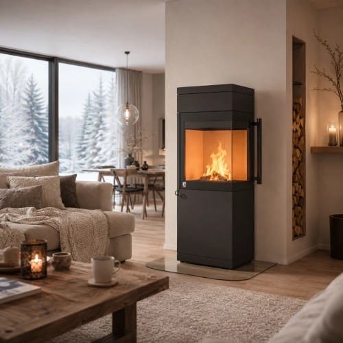 Holzofen Drooff Livera Panorama M 8 kW