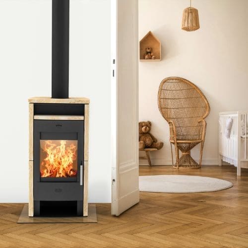 Holzofen Fireplace Budapest 6 kW