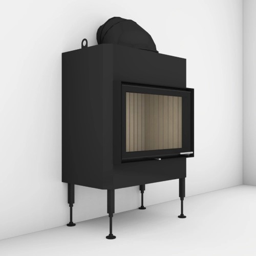 Holzeinsatz Brunner BKH 5.0 Plat 42-66 | 9 kW Drehtür
