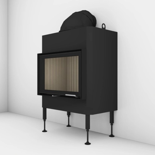 Holzeinsatz Brunner BKH 5.0 Plat 42-66 | 9 kW Drehtür