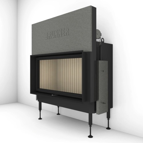 Holzeinsatz Brunner BKH 5.0 Plat 50-98 | 11 kW Schiebetür