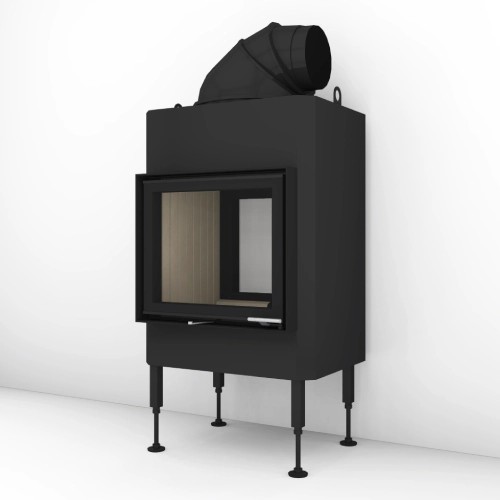 Holzeinsatz Brunner BKH 5.0 Tunnel 42-50 | 8 kW Drehtür/Pivotante