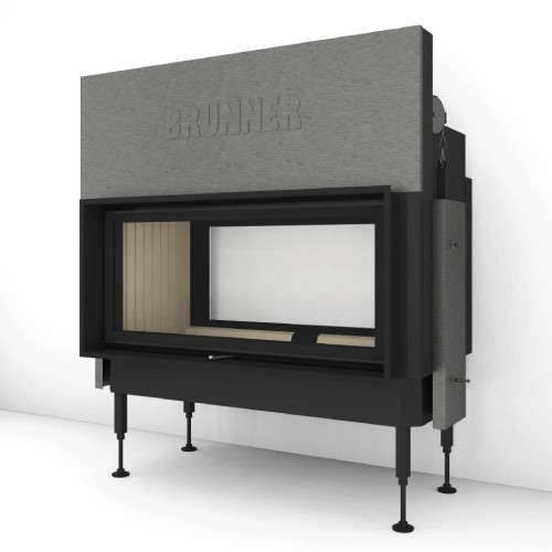 Holzeinsatz Brunner BKH 5.0 Tunnel 42-98 | 11 kW Schiebetür/basculante