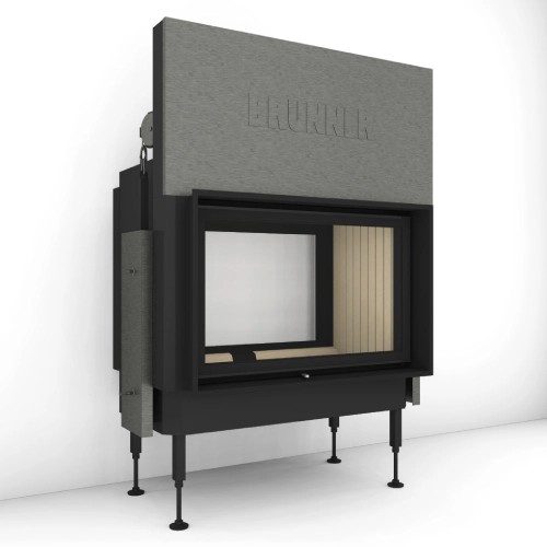 Holzeinsatz Brunner BKH 5.0 Tunnel 50-82 | 10 kW Schiebetür/basculante