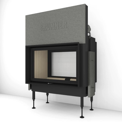Holzeinsatz Brunner BKH 5.0 Tunnel 50-82 | 10 kW Schiebetür/basculante