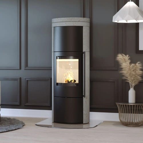 Holzofen Vaio IQ 33 XL Naturstein 6,3 kW