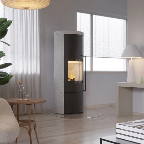 Holzofen Vaio IQ 33 XL Naturstein 6,3 kW