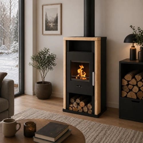Holzofen Wamsler Yuna Rainbow 6 kW