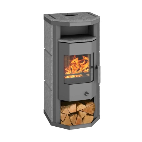 Holzofen Wamsler Thyra DB mit feu continu automatique 6 kW