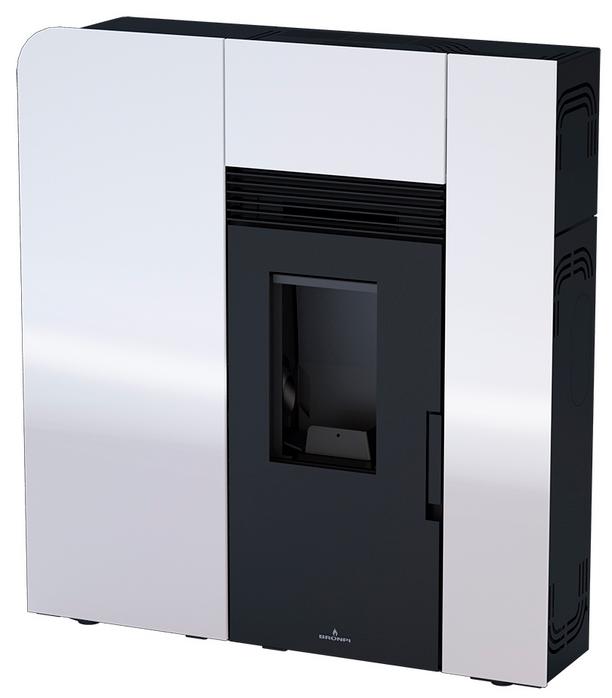 Pelletofen extra-plat option kanalisierbar - BRONPI Cleo 11 kW